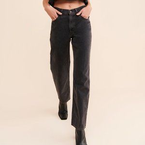 Levis Black Denim "Dad" Style Baggy Jeans, Size W29, EXCELLENT CONDITION!